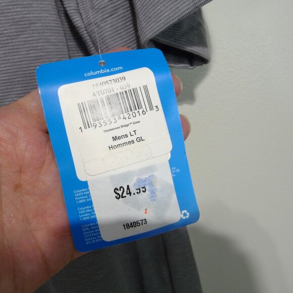 COLUMBIA OMNI WICK SHIRT SIZE LARGE TALL - Picture 3 of 7